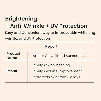heimish - Artless Glow Tinted Sunscreen.(Contact for wholesale)