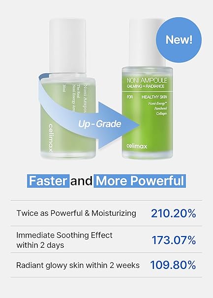 celimax - Noni Ampoule Calming + Radiance. (Contact for wholesale)