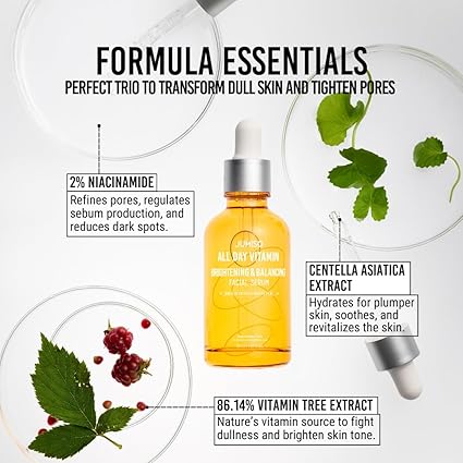 JUMISO - All Day Vitamin Brightening & Balancing Facial Serum .(Contact for wholesale)