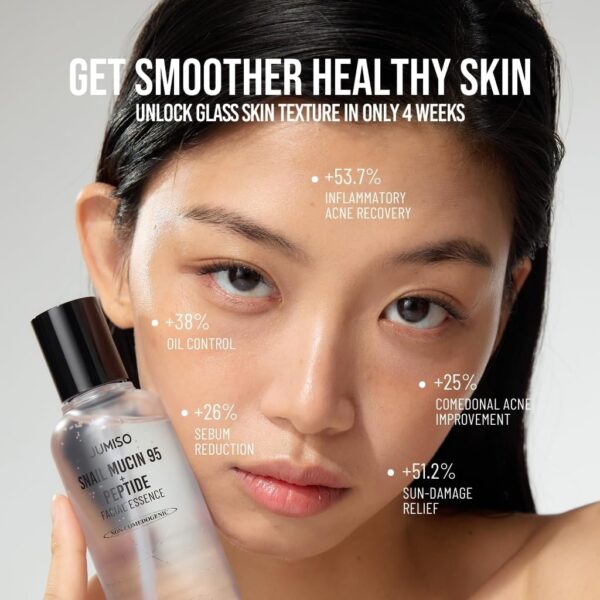 JUMISO - Snail Mucin 95 + Peptide Facial Essence.(Contact for wholesale)