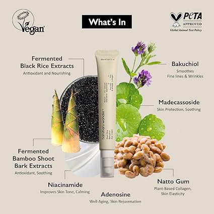 haruharu wonder - Black Rice Bakuchiol Eye Cream.(Contact for wholesale)