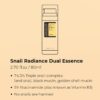 COSRX - Advanced Snail Radiance Dual Essence. (Contact for wholesale)