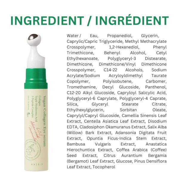 AXIS - Y - Vegan Collagen Eye Serum.(Contact for wholesale)